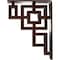 Ekena Millwork Eris Wrought Iron Bracket, (Triple center brace), Antiqued Copper 2"W x 5 1/2"D x 8"H BKTM02X05X08TERACO - alternate 2